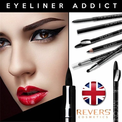 New Precision Black Eyeliner Pencil with Winged Cat Eye Kohl Kajal