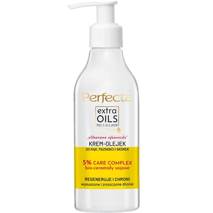 Perfecta Extra Oils Silicone Gloves Hand Cream 195ml