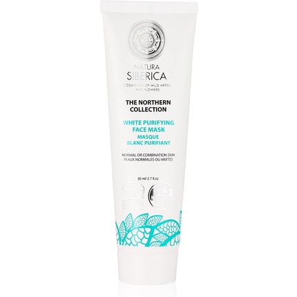 Natura Siberica Northern White Purifying Face Mask for Normal Skin 80ml