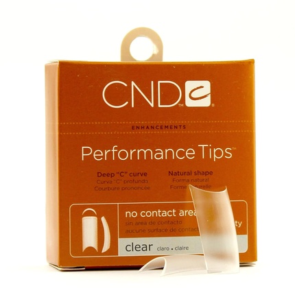 CND Brisa Sculpting Gel Performance Clear Tips No. 9