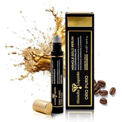 Roll-on Eye Serum Liftant with Caffeine and Colloidal Gold 15ml Gioiello Liquido