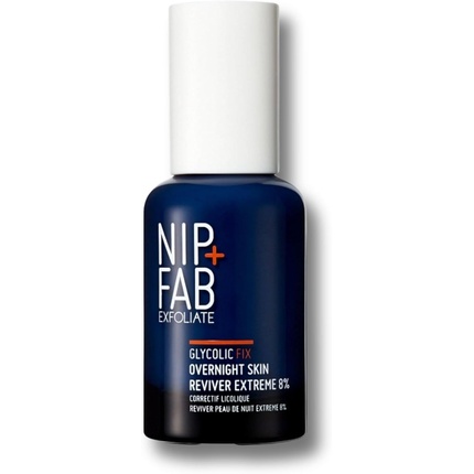 Nip+Fab Glycolic Fix Overnight Skin Reviver Extreme 8% 45ml Face Skin