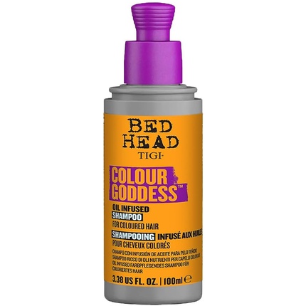 Bed Head by TIGI Colour Goddess Shampoo Ideal for Coloured Hair Travel Size 100ml