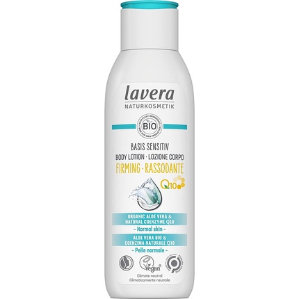 Lavera Basis Sensitiv Firming Body Lotion with Organic Aloe Vera and Natural Coenzyme Q10 250ml
