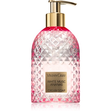 Vivian Gray Gemstone White Musc & Ananas Cream Soap - 300 ml