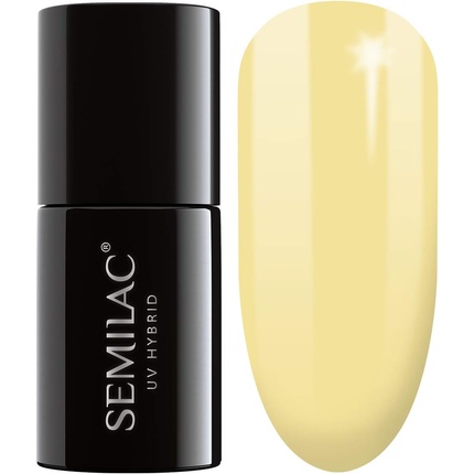 Semilac 023 UV Hybrid Nail Polish Banana 7ml