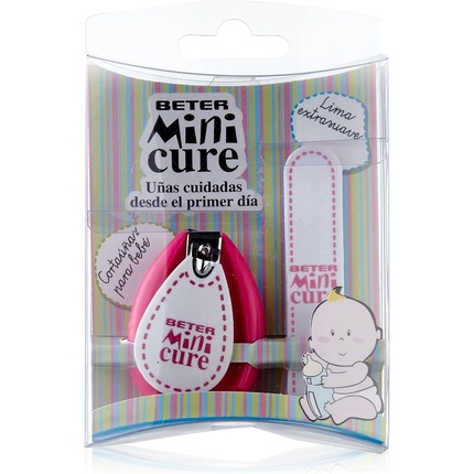 Beter Mini Cure Nail Clippers and File Kit, Assorted Colors