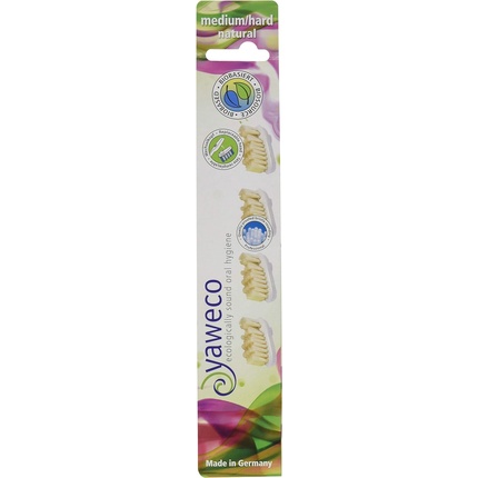 YAWECO Natural Hard Brush Refill Black Standard