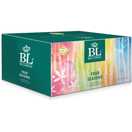 BL Luxury 4 Seasons Multi-color Nail Polish Set 10ml - Pack of 24