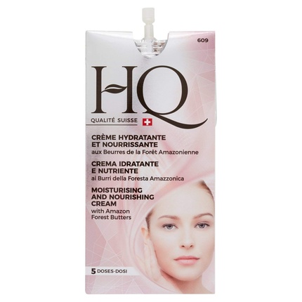 HQ COSMETIQUE Moisturizing and Nourishing Cream with Amazonian Plant Butters 10ml