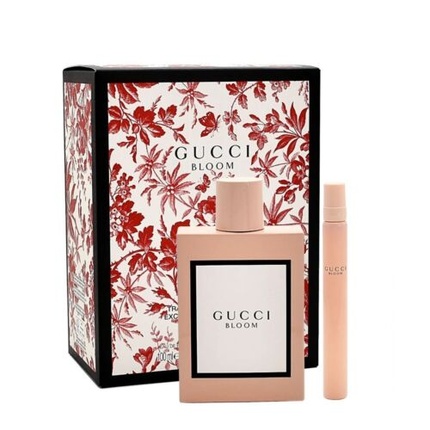 Gucci Bloom Eau de Parfum Spray Perfume Gift Set 100ml + Mini 10ml