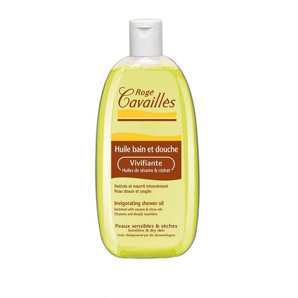 Roge Cavailles Revitalizing Shower Oil 500ml - Nourishing And Refreshing