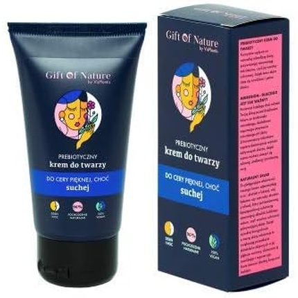VisPlantis Gift of Nature Prebiotic Face Cream for Dry Skin with Licorice Extract 50ml