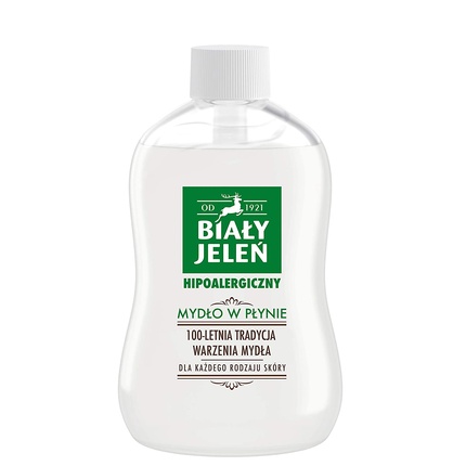 Hypoallergenic White Liquid Soap 500ml