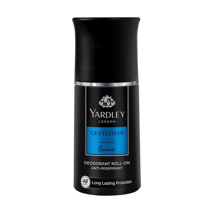Yardley Gentleman Suave Deodorant Roll-On Alcohol Free 1.7 oz for Men