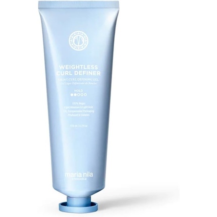 Maria Nila Coils & Curls Styling Gel Weightless Curl Definer 125ml Light Hold Shea Butter for Soft Frizz Free Hair 100% Vegan