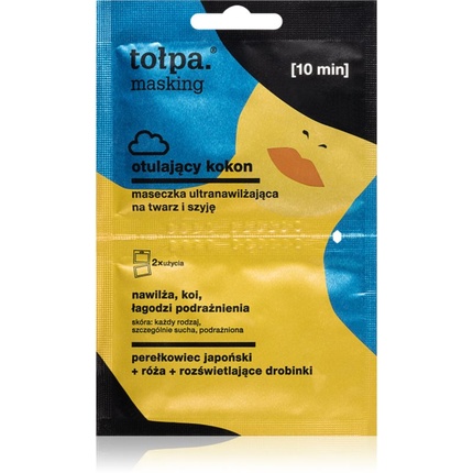 Tołpa Moisturizing Cocoon Wrapping Mask for Face and Neck