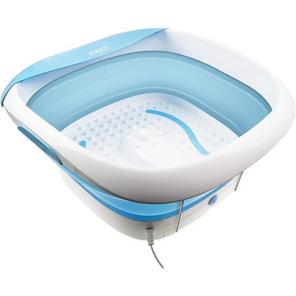 HoMedics Foldaway Luxury Foot Spa + Massager with Heater Keep Warm Function Soothing Vibration Massage Clever Collapsible and Compact Design