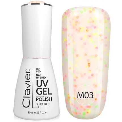 Clavier Luxury Nail Hybrid Uv Gel Hybrid Nail Polish 003 10ml