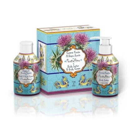 RUDY Le Maioliche Portofino Set Bath & Shower Cream 250ml + Body Lotion 250ml