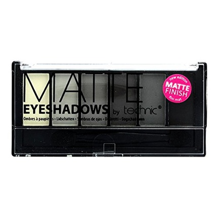 Technic Matte Smokey 6 Colour Eyeshadow Palette