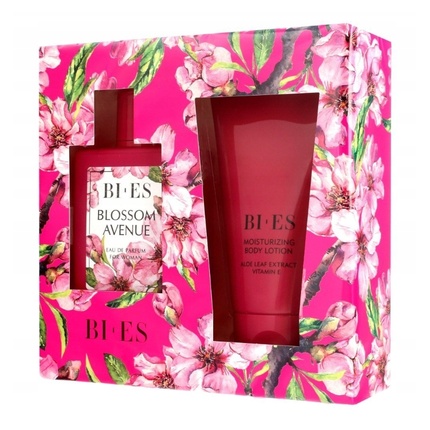 Bi-Es Blossom Avenue Eau De Parfum 100ml With Moisturizing Body Lotion 150ml Set