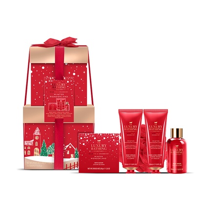 Grace Cole Fig Cranberry Body Care Gift Set 5 Pieces