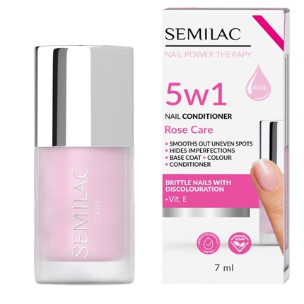 Semilac 5in1 Rose Care Nail Conditioner 7ml