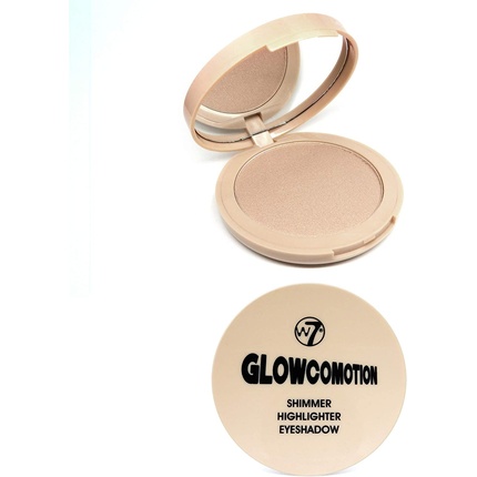 W7 Glowcomotion Gold Pressed Powder Highlighting Vegan Makeup