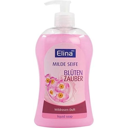 Elina Blütenzauber Wildrose Liquid Soap with Dispenser 500ml