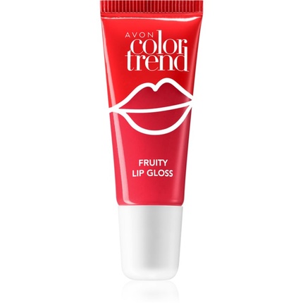 Avon ColorTrend Fruity Lips Lip Gloss - Strawberry, 10 ml