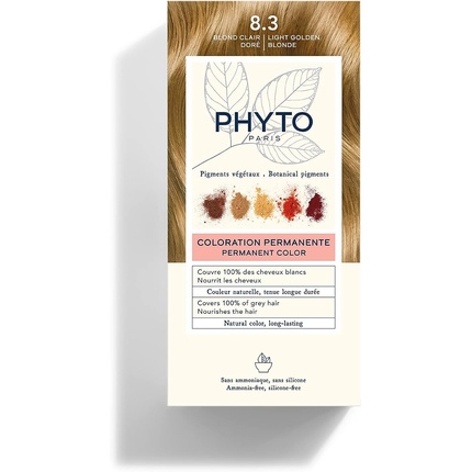 Phyto Color Permanent Color 8.3 Light Golden Blonde