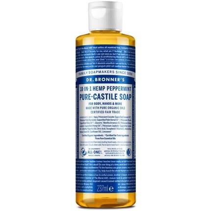 Dr Bronner Peppermint All-One Magic Soap 240ml