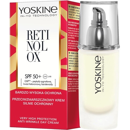 Yoskine Retinolox Anti-Wrinkle Day Cream with High SPF 50+