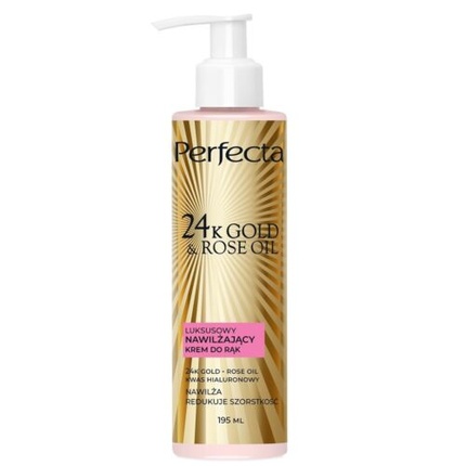 24K Gold & Rose Oil Luxury Moisturizing Hand Cream 195ml