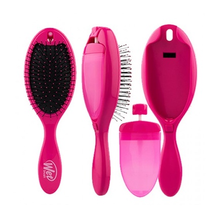 Wet Brush 2-In-1 Treatment Detangler Hair Brush - Pink