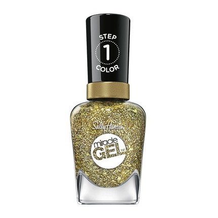 Sally Hansen Miracle Gel Nail Polish Shade Sunken Treasure 0.5 Fl Oz