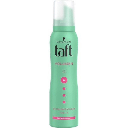 Taft Mousse Volume for Fine Hair Hold Level 4 150ml - Strong Hold Hair Styling