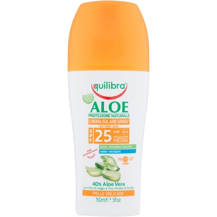 Aloe Sun Cream Spray SPF25 Medium Protection 150ml