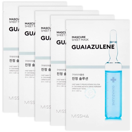 Maschera with a Rich Guaiazulene Serum