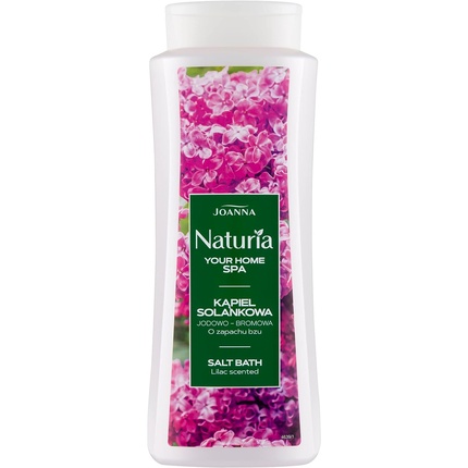 Joanna Iodine-Bromine Salt Bath with Thorough Detoxification and Lilac Scent 500ml