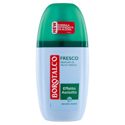 Borotalco Fresh Talcum Powder Scent Deodorant Spray No Gas 75 Ml