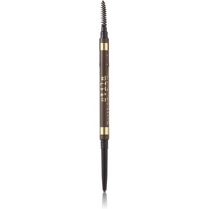 Stila Sketch & Sculpt Eyebrow Pencil Dark - Smudge-Proof & Double-Sided - Micro Tip