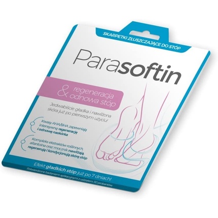 Parasoftin Foot Peeling Socks Urea & Lactic Acid 2x20ml