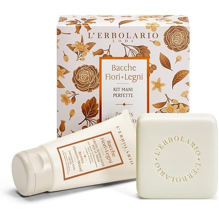 Berries Flowers Handset Cream and Soap 75ml + 100ml