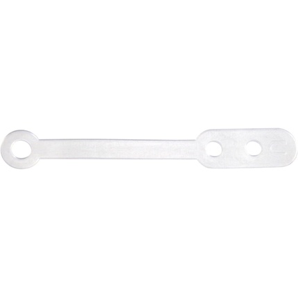 Comair Silicone Bands Heat Resistant 7.3cm Flat/Short