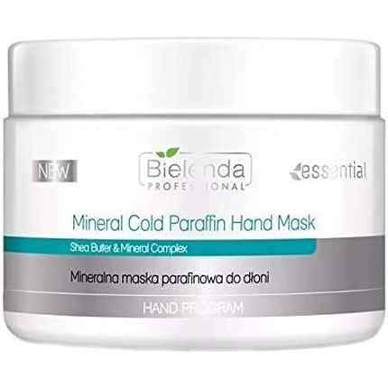 Bielenda Professional Mineral Cold Paraffin Hand Mask with Shea Butter and Mineral Complex 150g