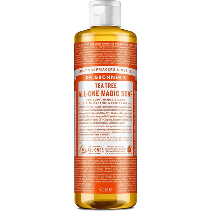 Dr Bronner Tea Tree All-One Magic Soap 475ml