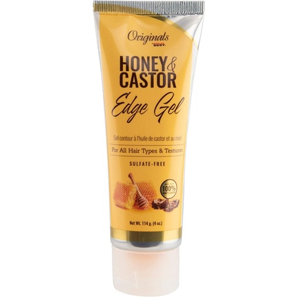 Africa's Best Originals Honey & Castor Edge Gel 4oz