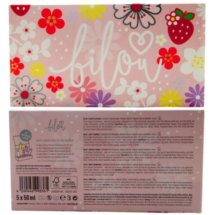 Bilou Gift Set Limited Collection 5 Pieces Shower Foam 50ml Each